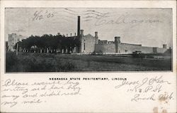 Nebraska State Penitentiary Postcard