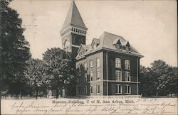 Museum Building, University of Michigan, Ann Arbor, Mich Postcard Postcard Postcard