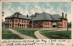 Waterman Gymnasium University of Michigan Postcard