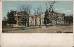 Old and New Medical Buildings, University of Michigan Postcard