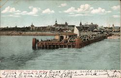 Cottage City Oak Bluffs Landing Postcard