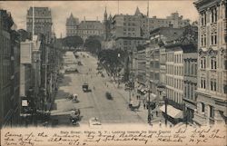 State Street Looking Towards the State Capitol Albany, NY Postcard Postcard Postcard