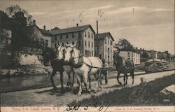 Along Erie Canal Lyons, NY Postcard Postcard Postcard