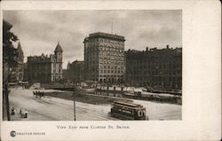 View East from Clinton Street Bridge Syracuse, NY Postcard Postcard Postcard