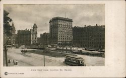 View East From Clinton St. Bridge, Syracuse, NY New York Postcard Postcard Postcard