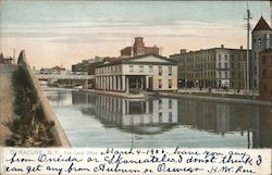 Erie Canal Office Syracuse, NY Postcard Postcard Postcard