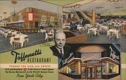 Toffenetti Restaurant, Times Square New York, NY Postcard Postcard Postcard