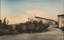 Charles Willard Coe Memorial Library, Mount St. Mary's College, South View Los Angeles, CA Postcard Postcard Postcard