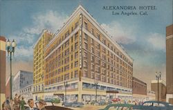 Alexandria Hotel Postcard