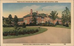 Pink Palace, Museum of Natural History and Industrial Arts Memphis, TN Postcard Postcard Postcard