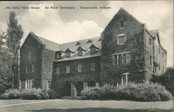 Phi Delta Theta House - De Pauw University Greencastle, IN Postcard Postcard Postcard