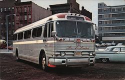 Lincoln Air Conditioned Bus Postcard