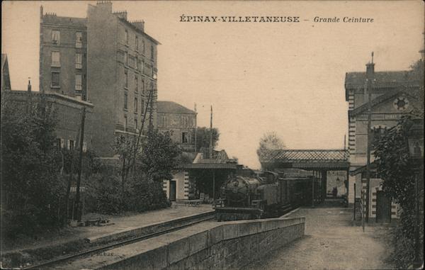 Épinay Villetaneuse - Grande Ceintare France Postcard