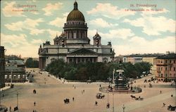 La cathedral de St. Isaac Postcard