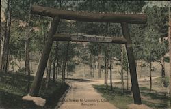 Gateway to Country Club Postcard