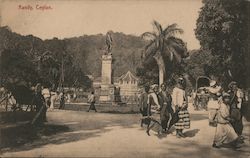 Kandy Sri Lanka Southeast Asia Postcard Postcard Postcard