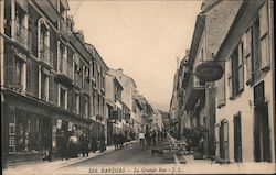 554 Barèges-La Grande Rue J.L Postcard