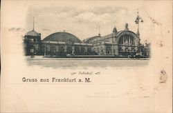 Gruss aus Frankfurt a. M. Francoforte, Germany Postcard Postcard Postcard