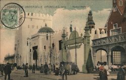 Exposition Universelle Bruxelles 1910 Belgium Postcard Postcard Postcard