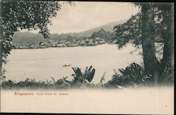 View of City From St. James Singapore Southeast Asia Postcard Postcard Postcard