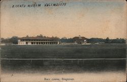 Race Course Singapore Southeast Asia Postcard Postcard Postcard