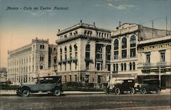 Mexico-Calle del Centro Nacional Mexico city, Mexico Postcard Postcard Postcard