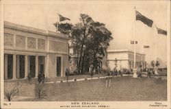 No.9 New Zealand,British Empire Exhibition, Wembley London, Englnad Exposition Postcard Postcard Postcard