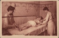 Nude Woman, Spa Treatment Vichy, France Postcard Postcard Postcard