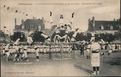 Châteaudun - Grand Concours de Gymnastique France Postcard Postcard Postcard