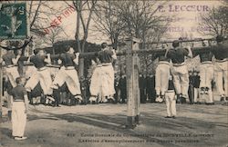 Ecole de Gymnastique de Joinville-le-Pont France Postcard Postcard Postcard