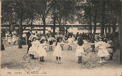 Bal d'enfants Vichy, France Postcard Postcard Postcard