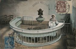 Interieur de la Source Velleda France Postcard Postcard Postcard