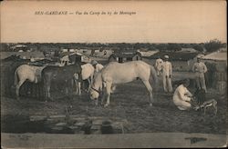 Ben-Gardane - Vue du Camp du 65 de Montagne Postcard