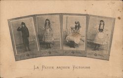 La Petite Artiste Victorine France Postcard Postcard Postcard