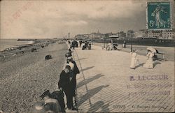 Le Boulevard Maritime Dieppe, France Postcard Postcard Postcard