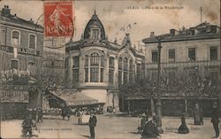 Alais - Place de La Republique France Postcard Postcard Postcard