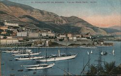 Monaco France Postcard Postcard Postcard