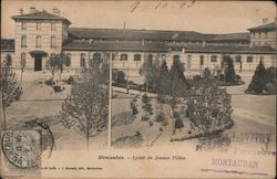 Lycée de Jeunes Filles Montauban, France Postcard Postcard Postcard