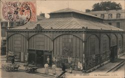 La Poissonnerie (fish market) Elbeuf, France Postcard Postcard Postcard