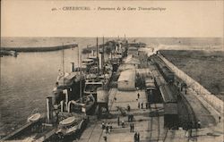 Panorama de la Gare Transatlantique Postcard