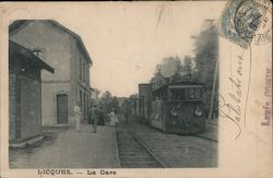 LICQUES - La Gare Postcard