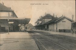 Pontalier - La Gare Postcard