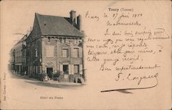 Toucy - Hotel des Postes Postcard