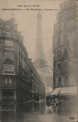 Crue de La Seine Postcard