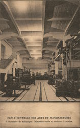 École centrale CENTRAL SCHOOL OF ARTS AND MANUFACTURES Postcard