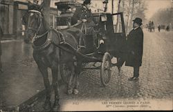 Les Femmes Cocher A Paris France Postcard Postcard Postcard