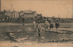 Le Casino et la Plage Postcard