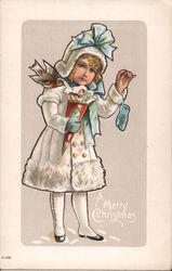 A Merry Christmas Children Postcard Postcard Postcard