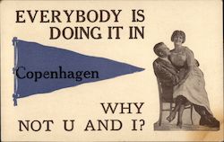 Everybody is Doing it in Copenhagen, Why Not U and I? Postcard