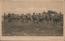 TAKING IN PRISONERS DURING THE GREAT ADVANCE World War I Postcard Postcard Postcard